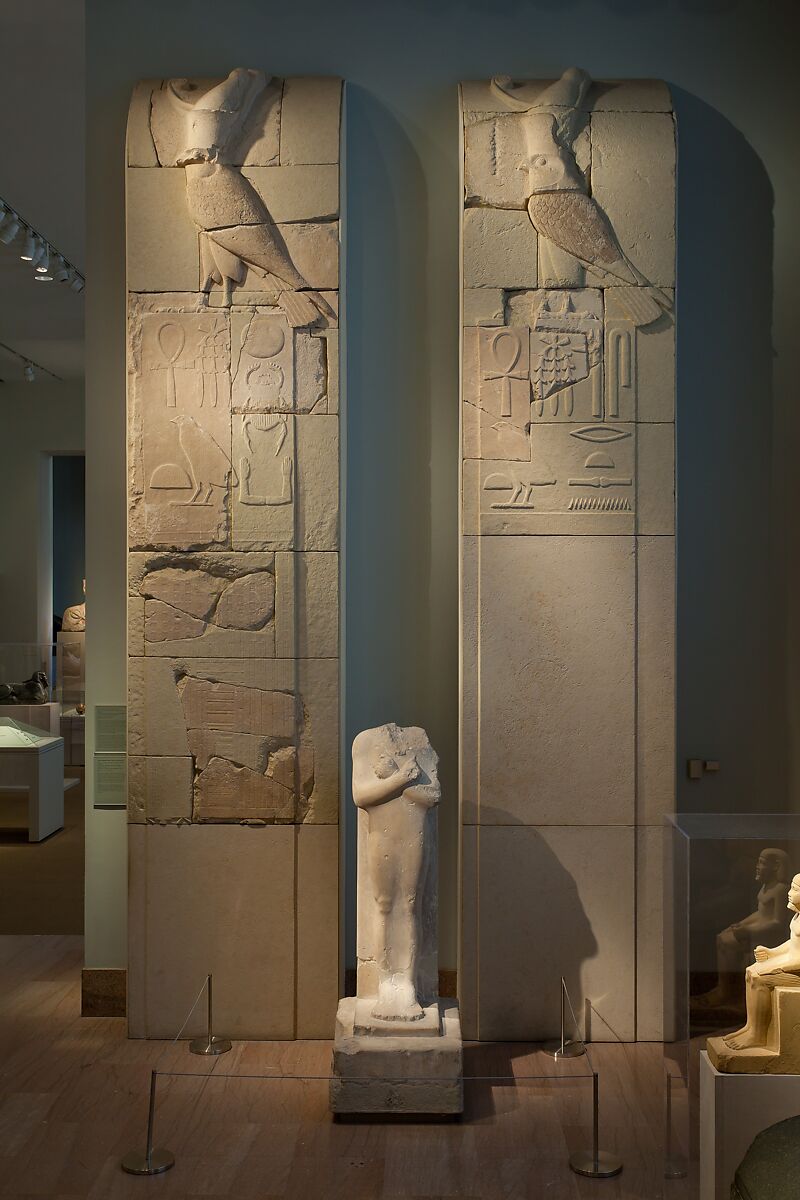 Part of Name Panel of Senwosret I – see 34.1.207, Limestone