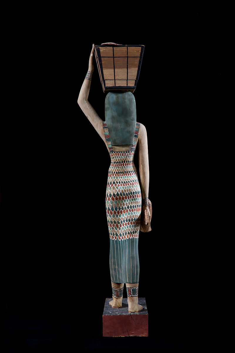 Estate Figure, Wood, gesso, paint