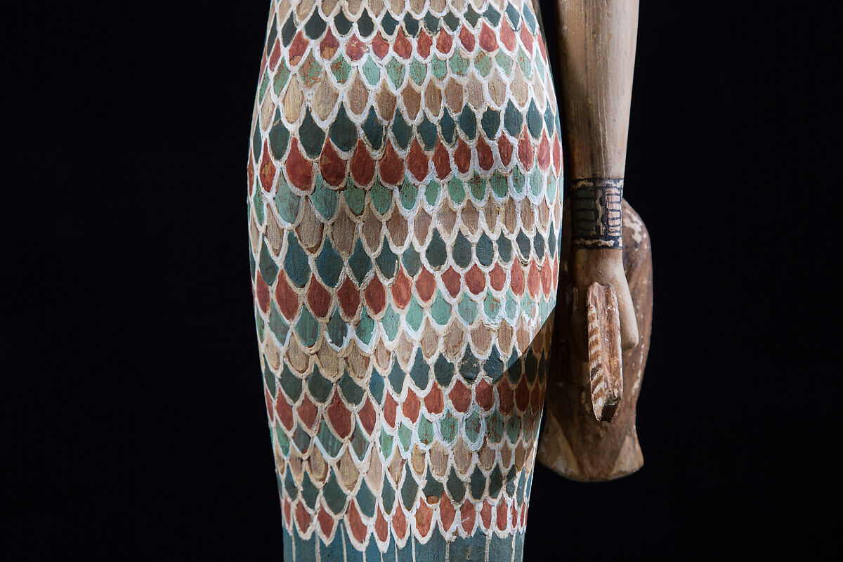 Estate Figure, Wood, gesso, paint