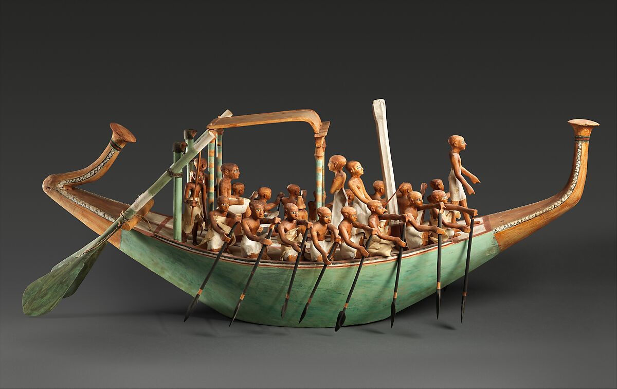 Model Paddling Boat
