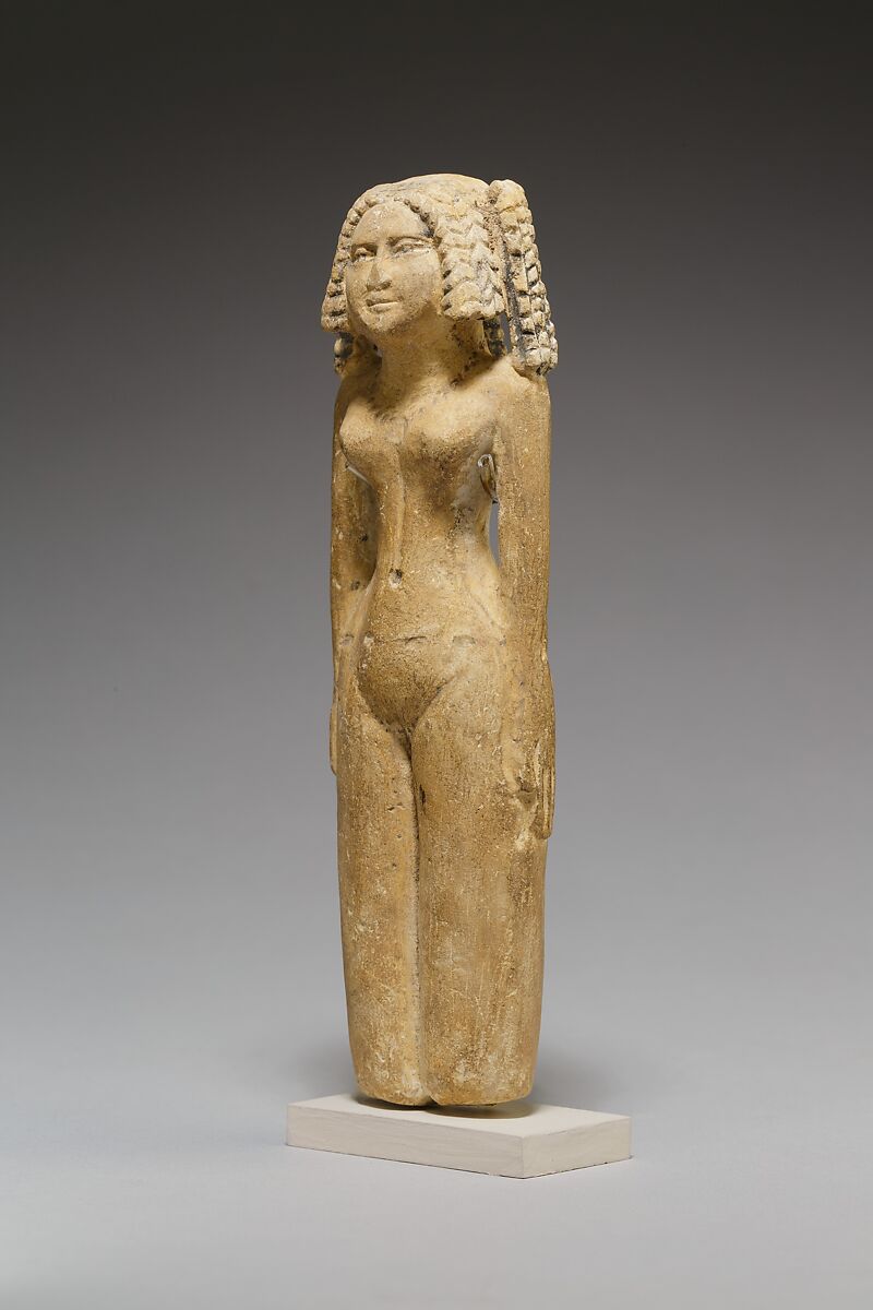 Female figure, Limestone