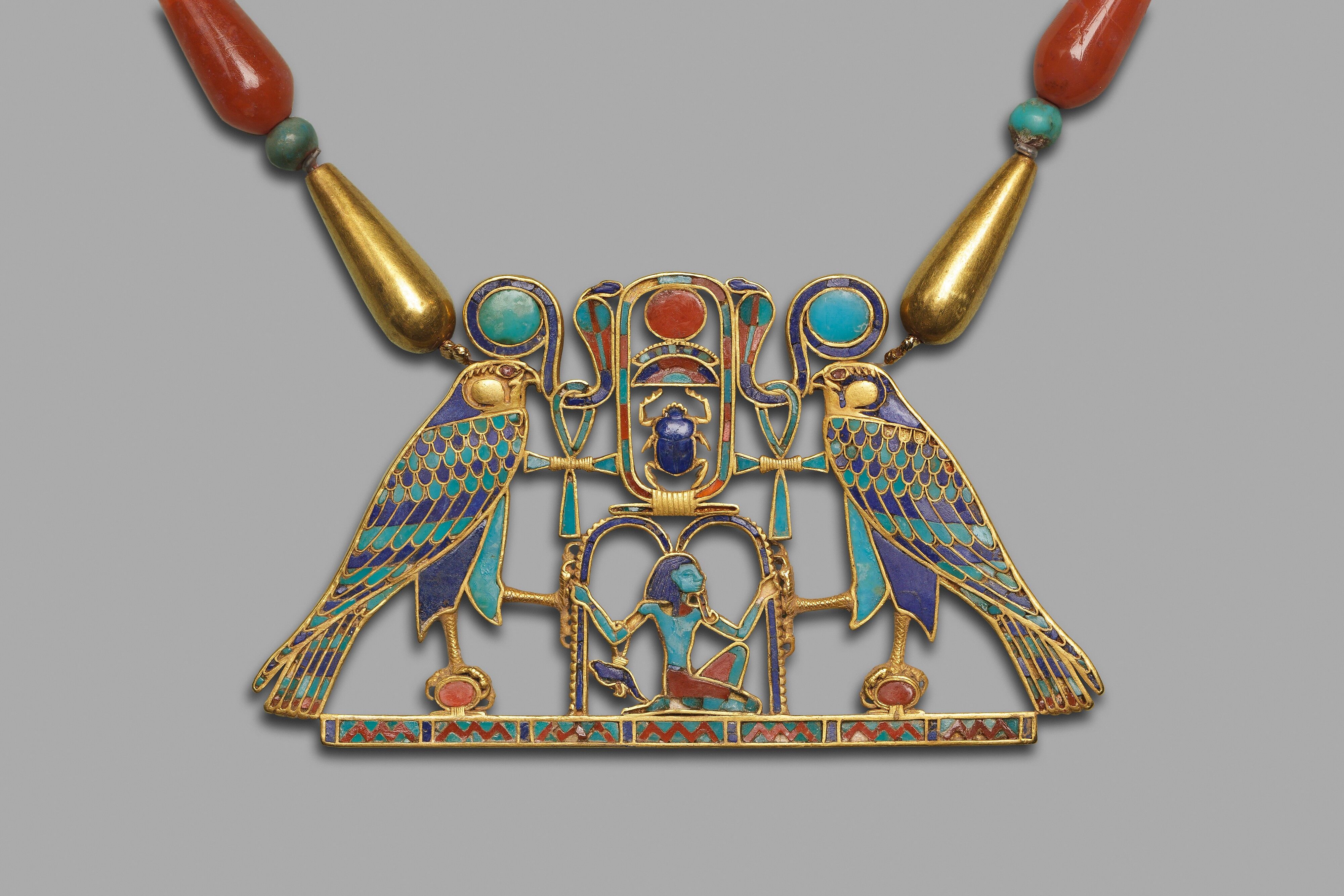 Pectoral and Necklace of Sithathoryunet with the Name of Senwosret