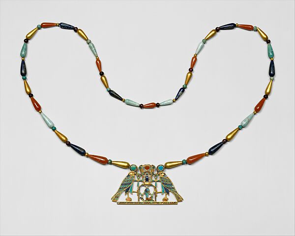 Pectoral and Necklace of Sithathoryunet with the Name of Senwosret II