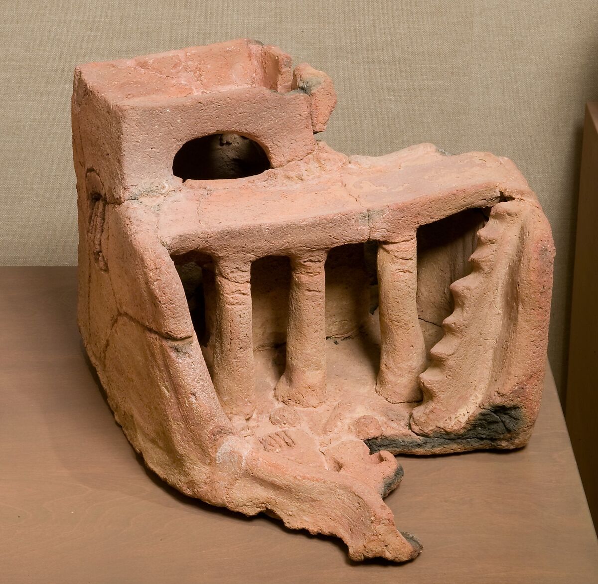 Model of a House, Pottery 