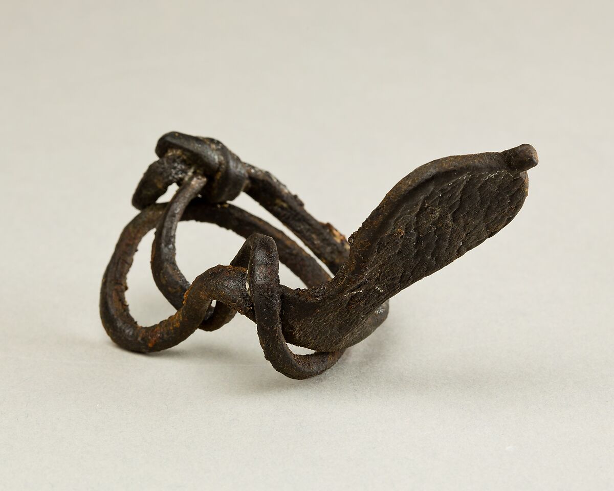 Archer's wrist guard, Leather