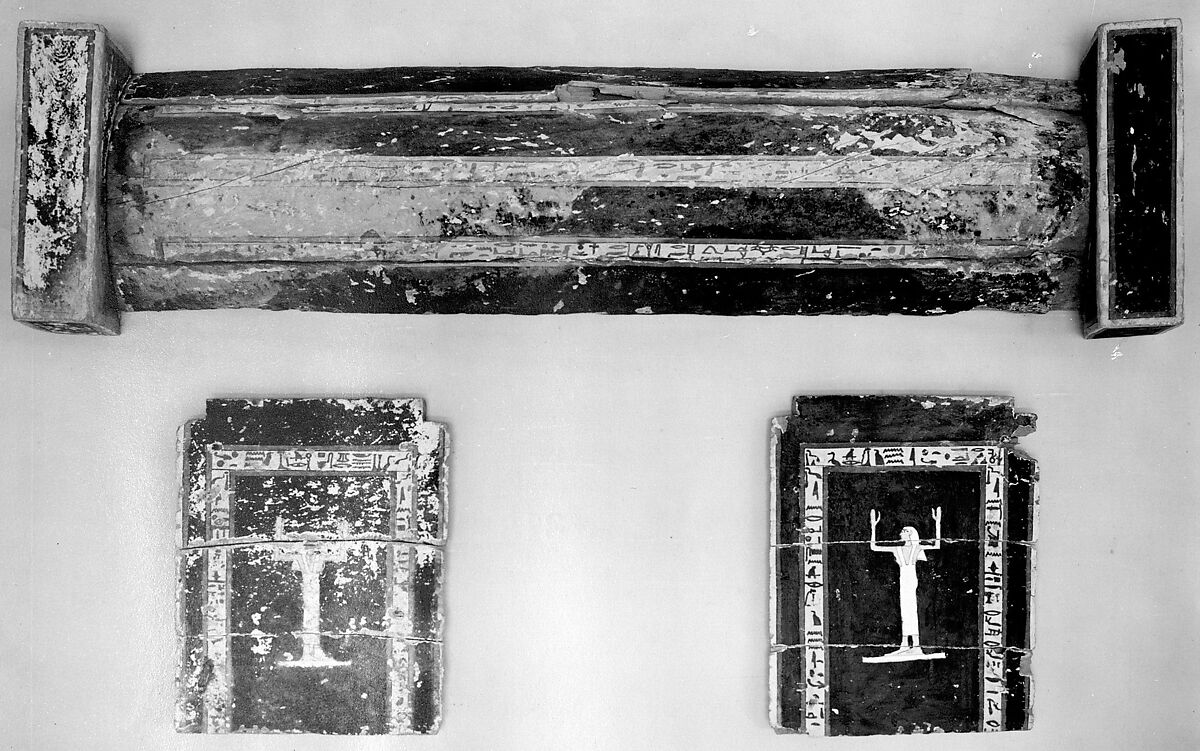 Coffin of Ikhet, Sycomore wood