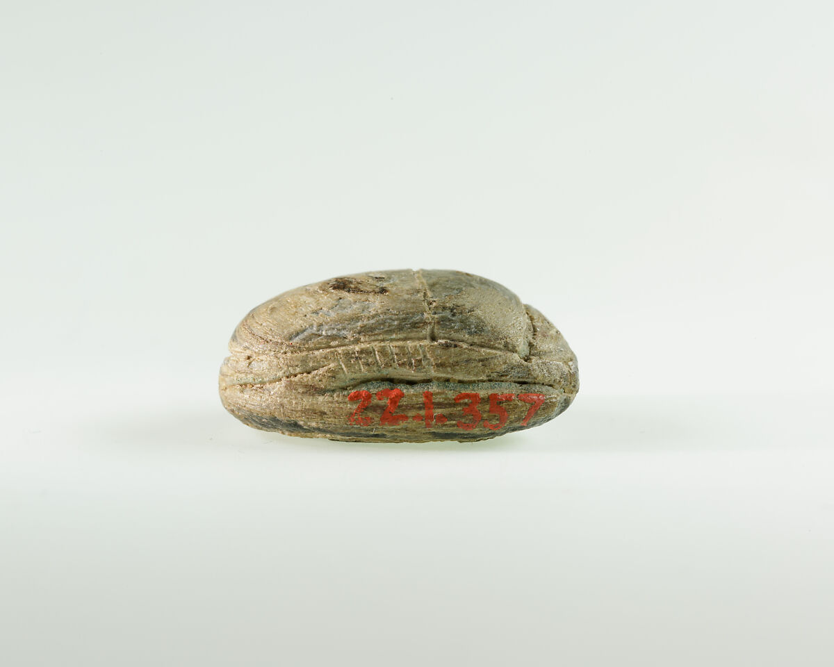 Scarab Inscribed for Sebekhotep VI (?), Steatite