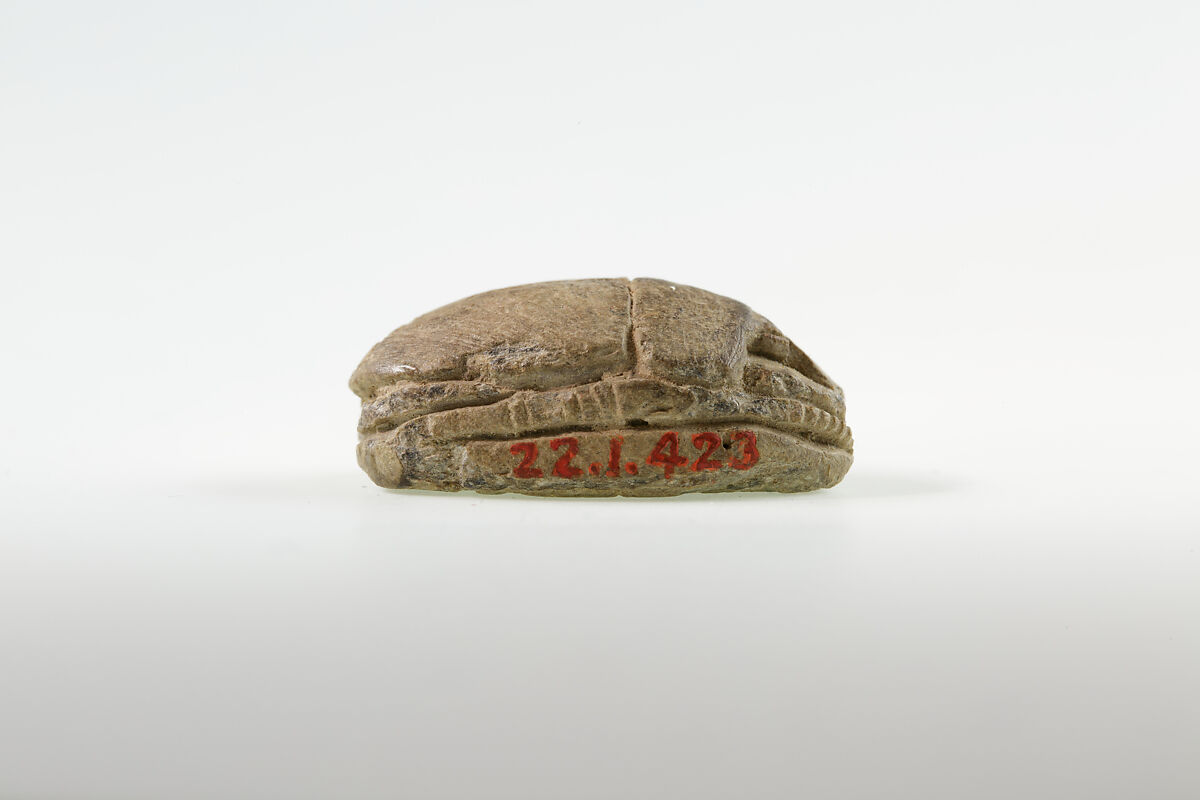 Scarab of Sebekhotep IV, Steatite
