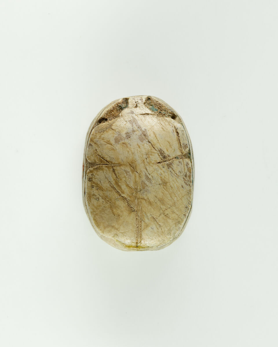 Scarab of King Sekhemre Sewadjtawy Sebekhotep, Glazed steatite