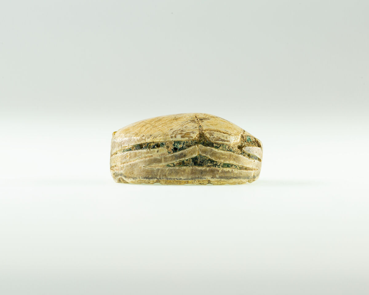 Scarab of King Sekhemre Sewadjtawy Sebekhotep, Glazed steatite