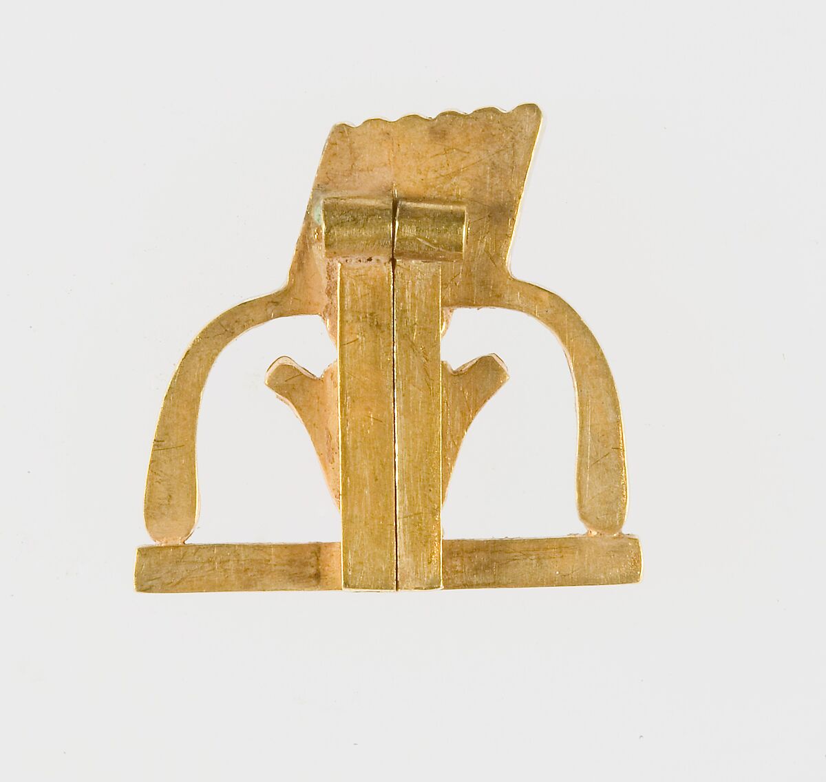 Motto Clasp of Sithathoryunet, Gold, carnelian, paste