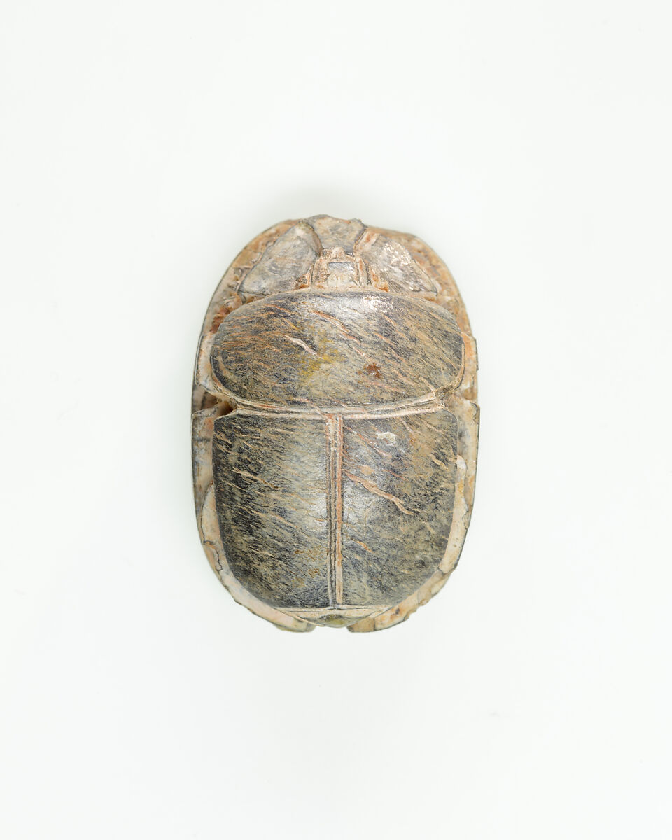 Scarab Inscribed for a Prince Intef, Gray steatite
