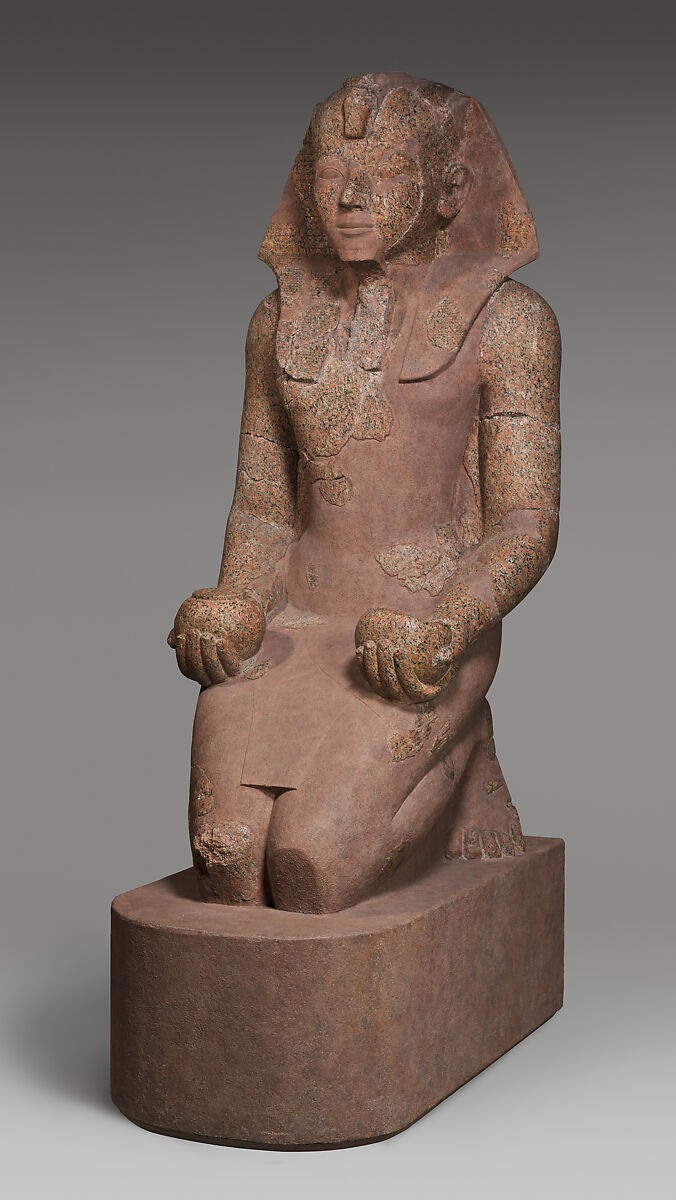 Large Kneeling Statue of Hatshepsut, Granite