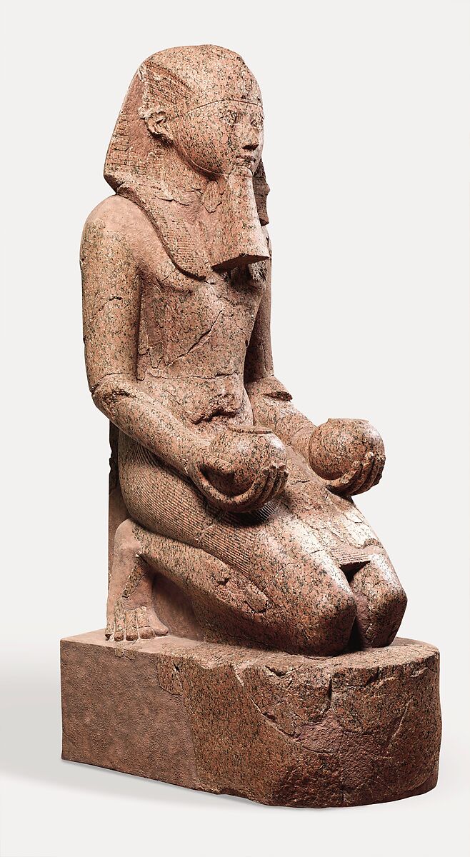 Large Kneeling Statue of Hatshepsut, Granite 