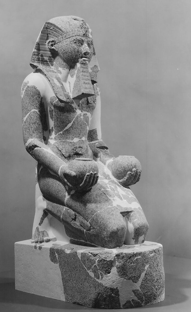 Large Kneeling Statue of Hatshepsut, Granite