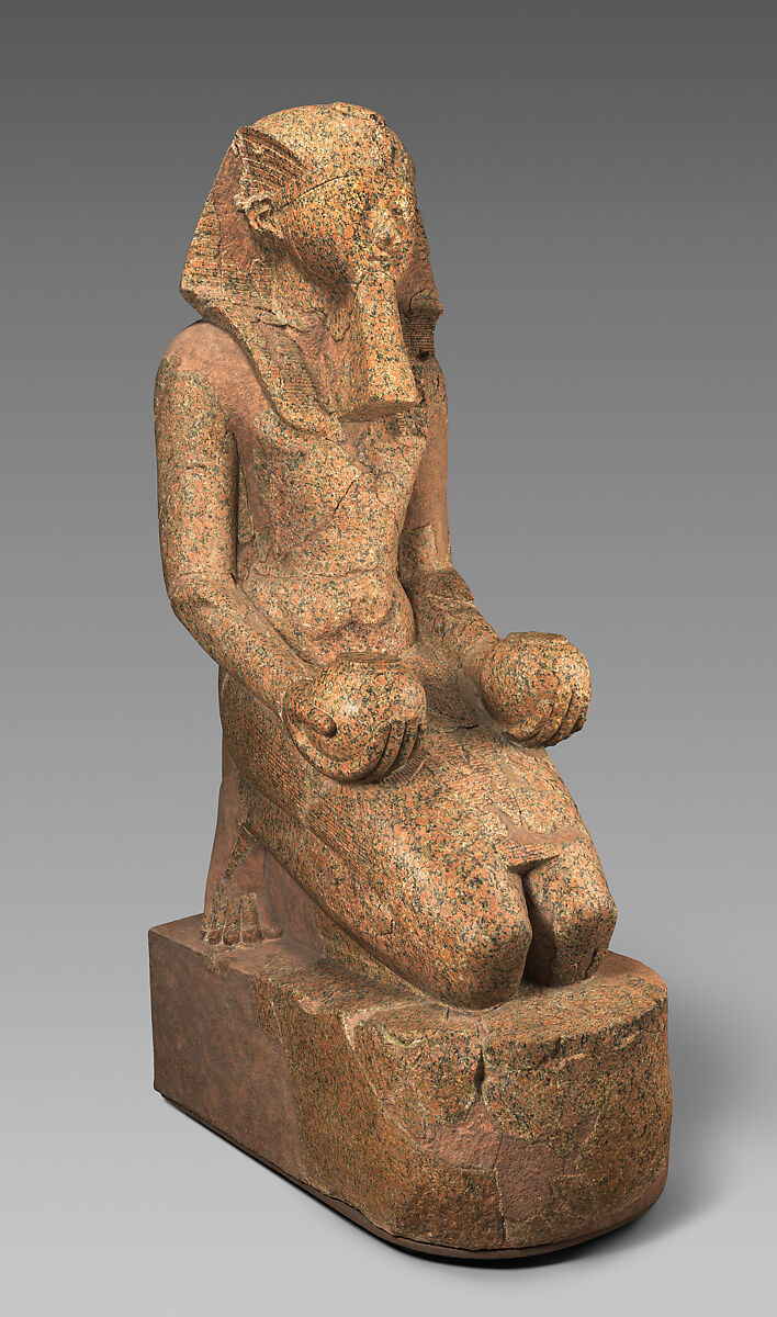 Large Kneeling Statue of Hatshepsut, Granite