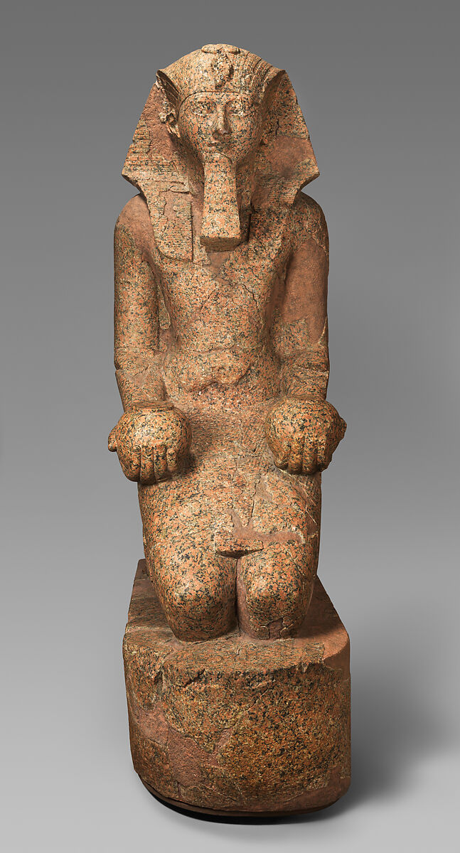 Large Kneeling Statue of Hatshepsut, Granite