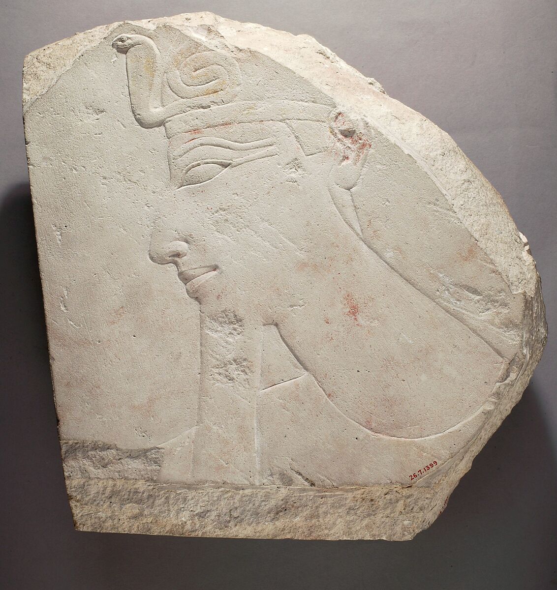 Relief of Thutmose III, Limestone, paint