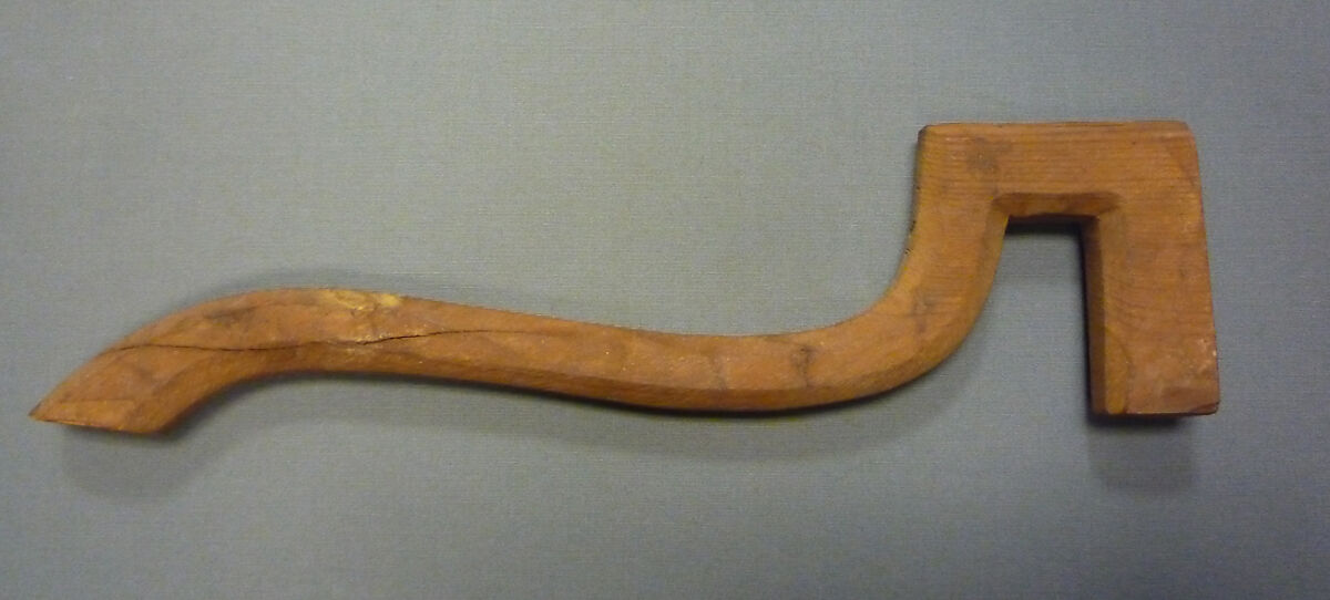 Meskhetyu Instrument From Foundation Deposit C, Hatshepsut's Temple, Wood 
