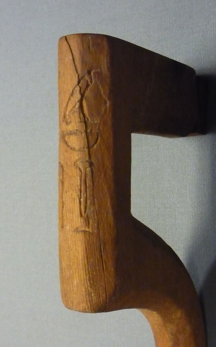 Ritual tool for the "Opening of the Mouth" ceremony, Wood