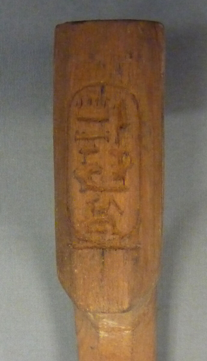 Ritual tool for the "Opening of the Mouth" ceremony, Wood