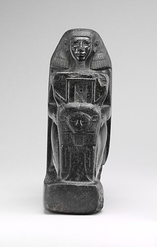 Statue of Senenmut Holding a Sistrum