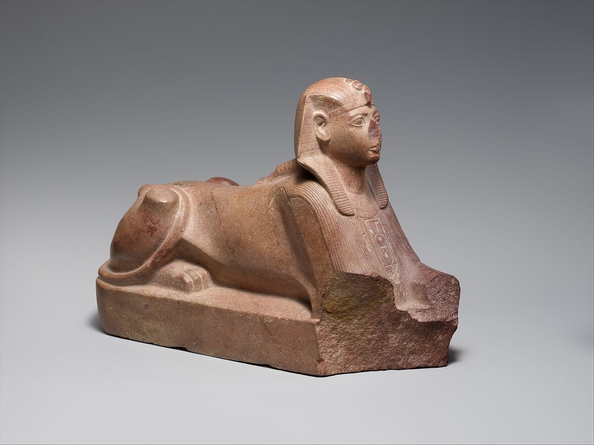 Sphinx of Thutmose III, Quartzite 