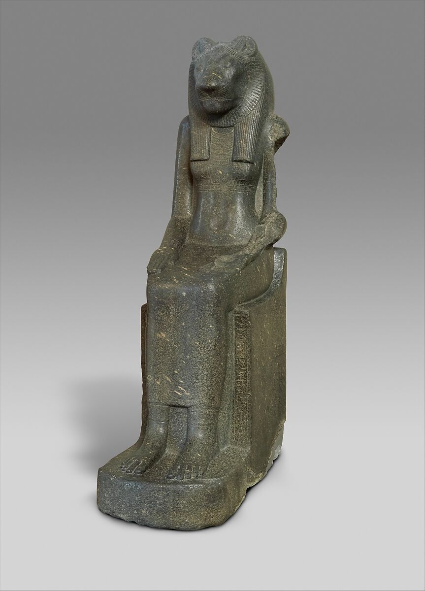 Statue of Sakhmet, "Lady of the Mound-Above-Amun", Granodiorite