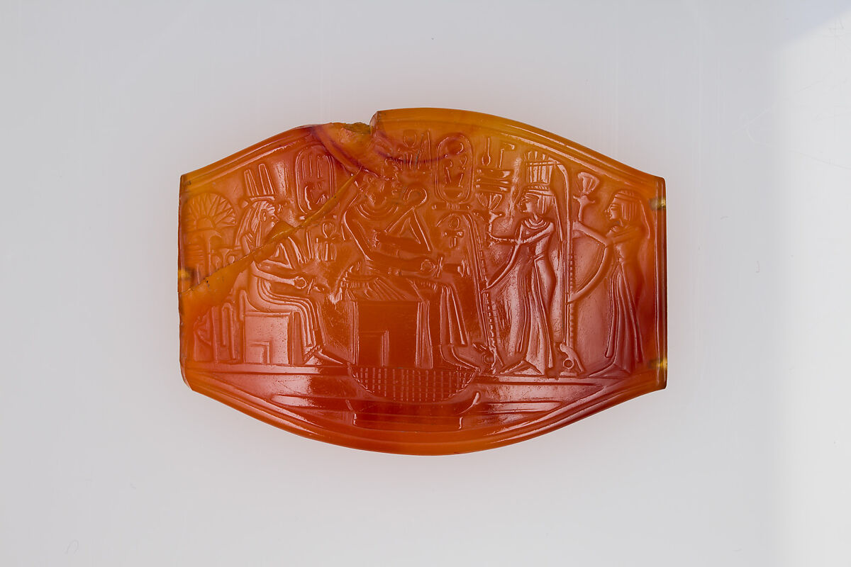 Carved Plaque, Carnelian