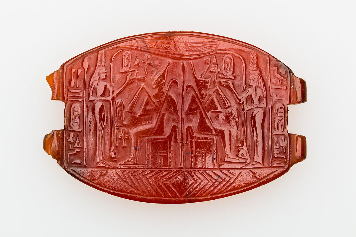 Carved Plaque, Carnelian 