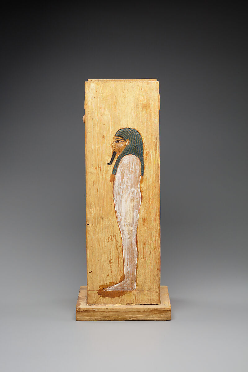 Shabti Box of Yuya, Painted wood