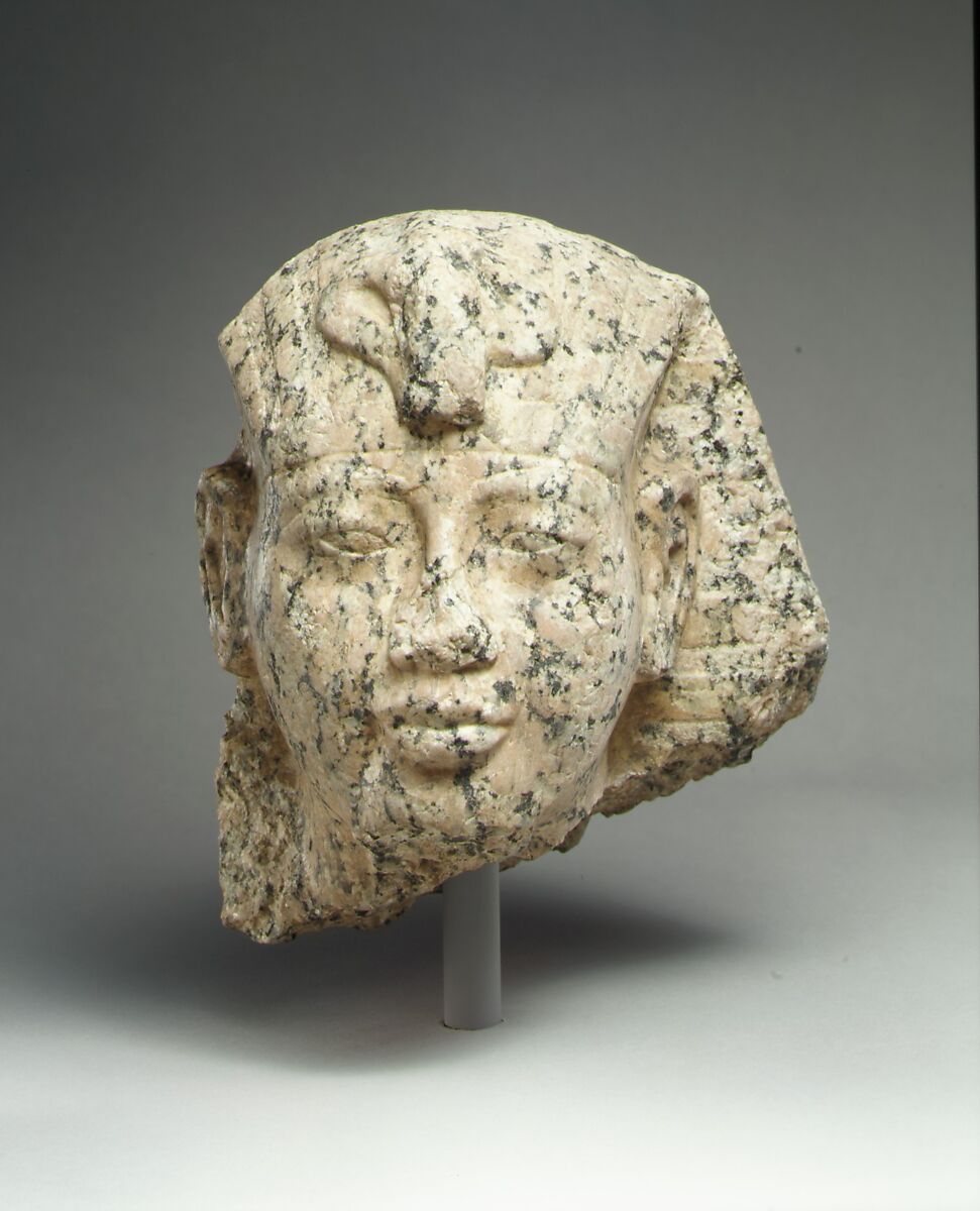 Amenhotep III with nemes headdress, Granite 
