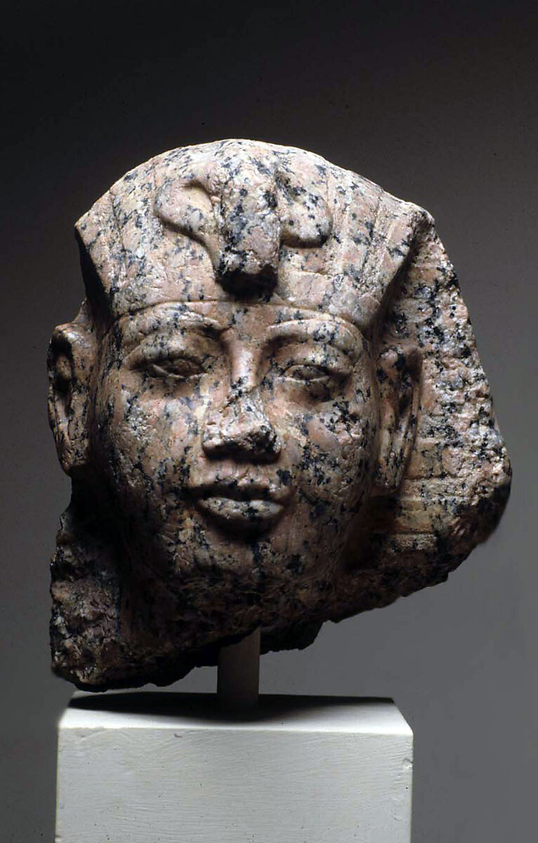 Amenhotep III with nemes headdress, Granite