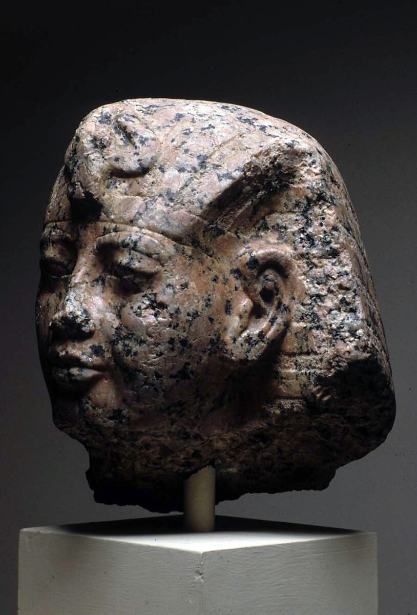 Amenhotep III with nemes headdress, Granite