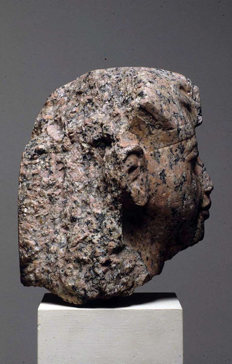Amenhotep III with nemes headdress, Granite