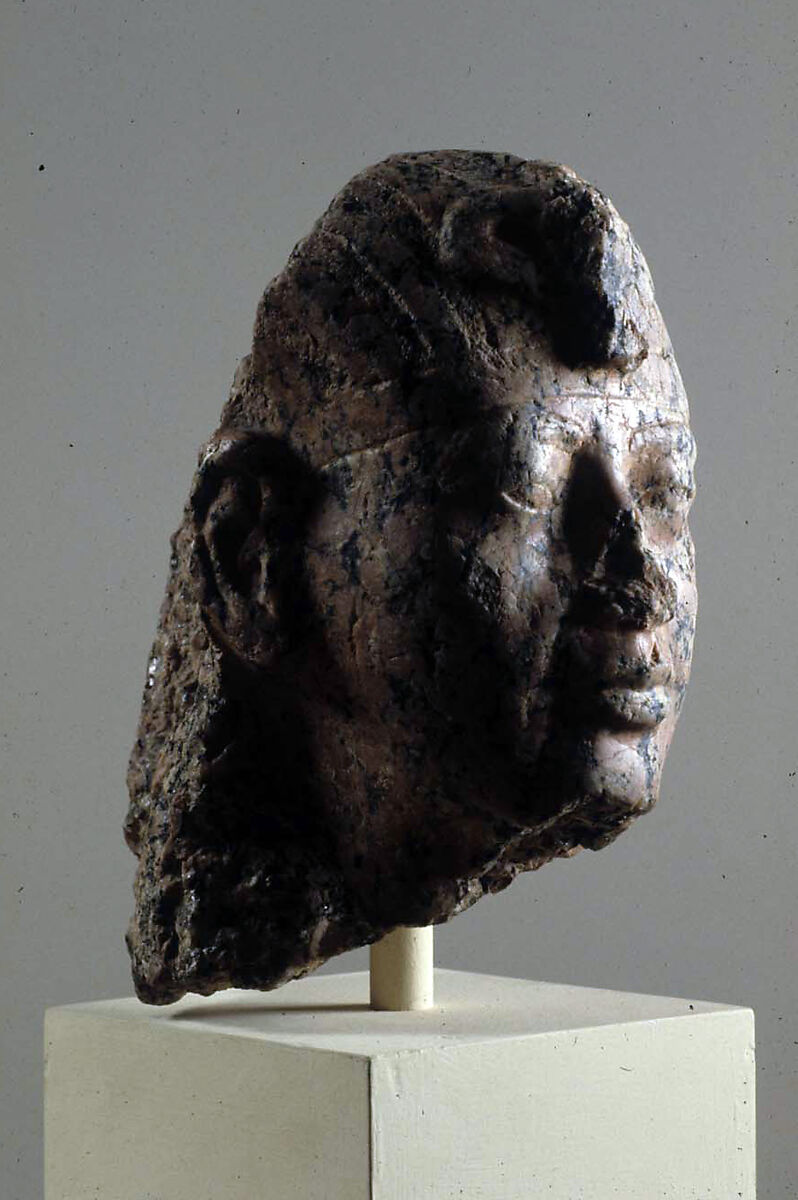 Amenhotep III with nemes headdress, Granite