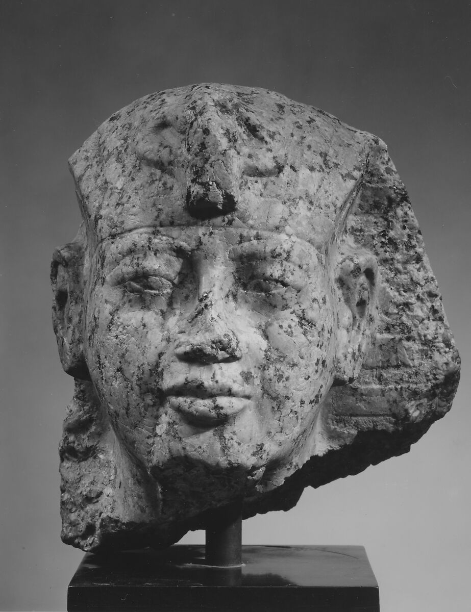 Amenhotep III with nemes headdress, Granite