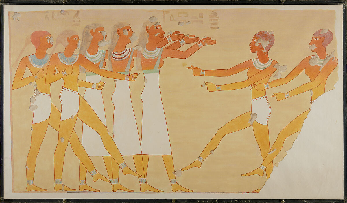 Priestesses and Dancers, Hugh R. Hopgood, Tempera on paper 