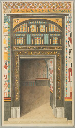Decorated Doorway to North Chapel, Tomb of Puyemre