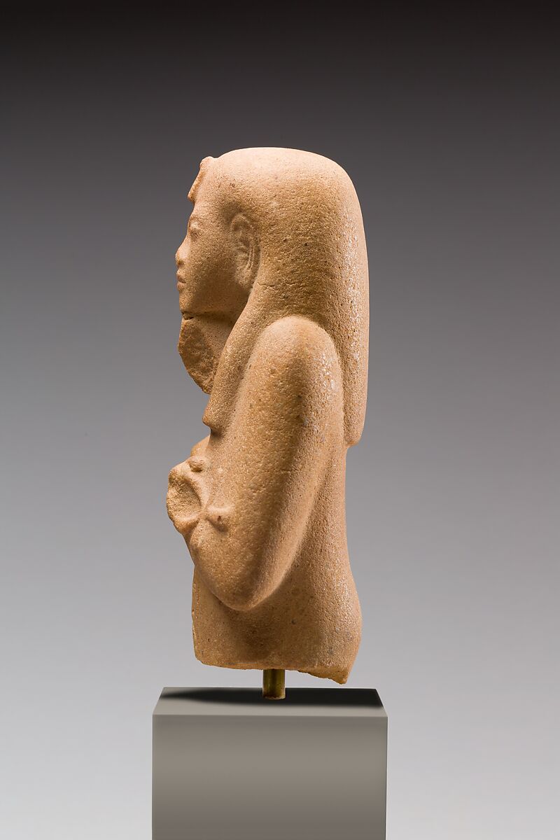Funerary Figure of Akhenaten, Quartzite (brown)
