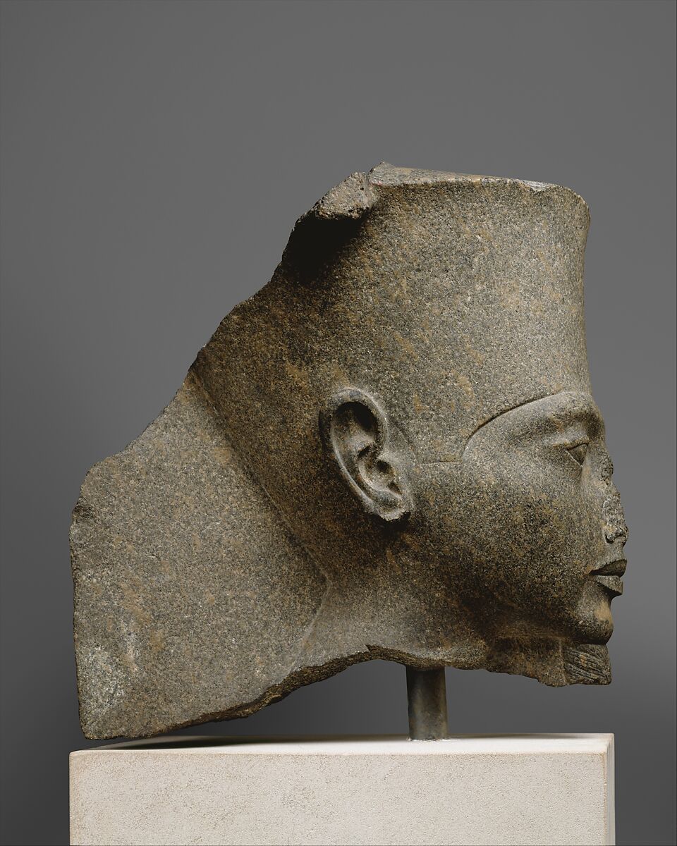 Head of the god Amun, Granodiorite