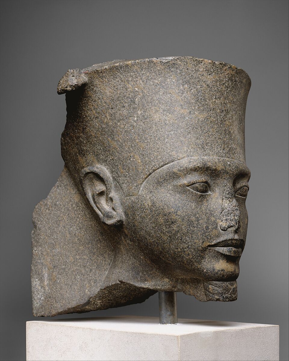 Head of the god Amun, Granodiorite