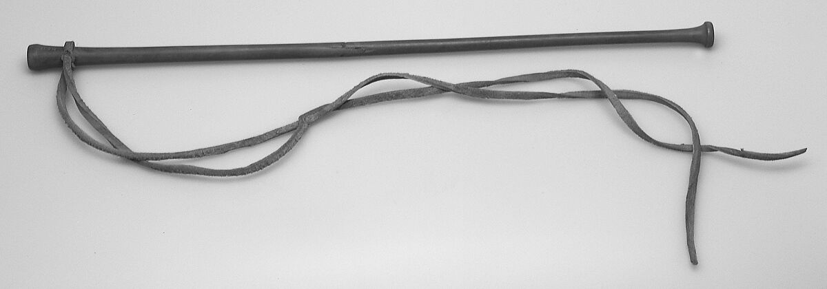 Charioteer's Whip of Itamun, Wood, leather