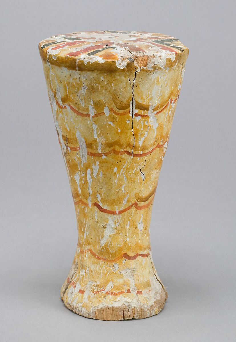 Model vase, Wood, paint