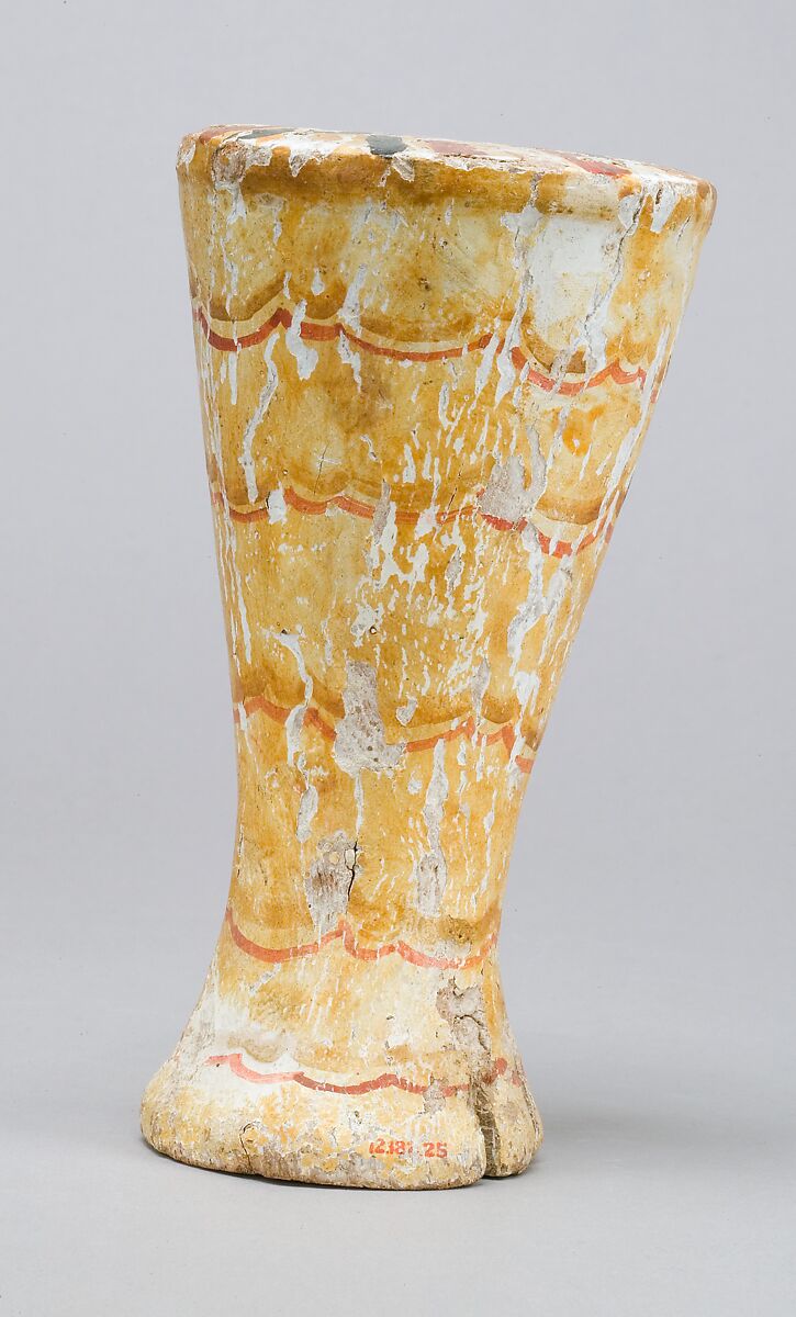 Model vase, Wood, paint