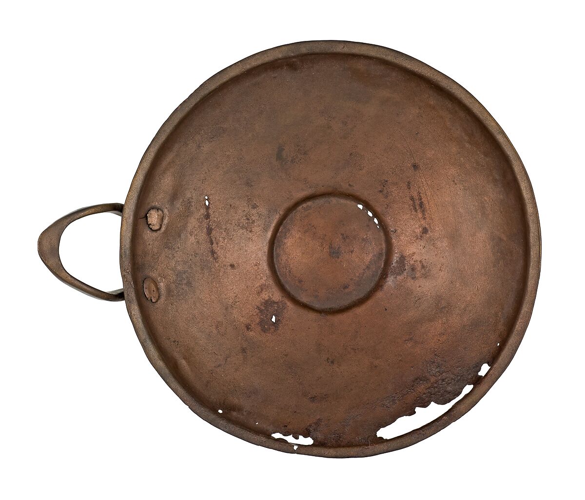Cup, metal, handle, Copper alloy