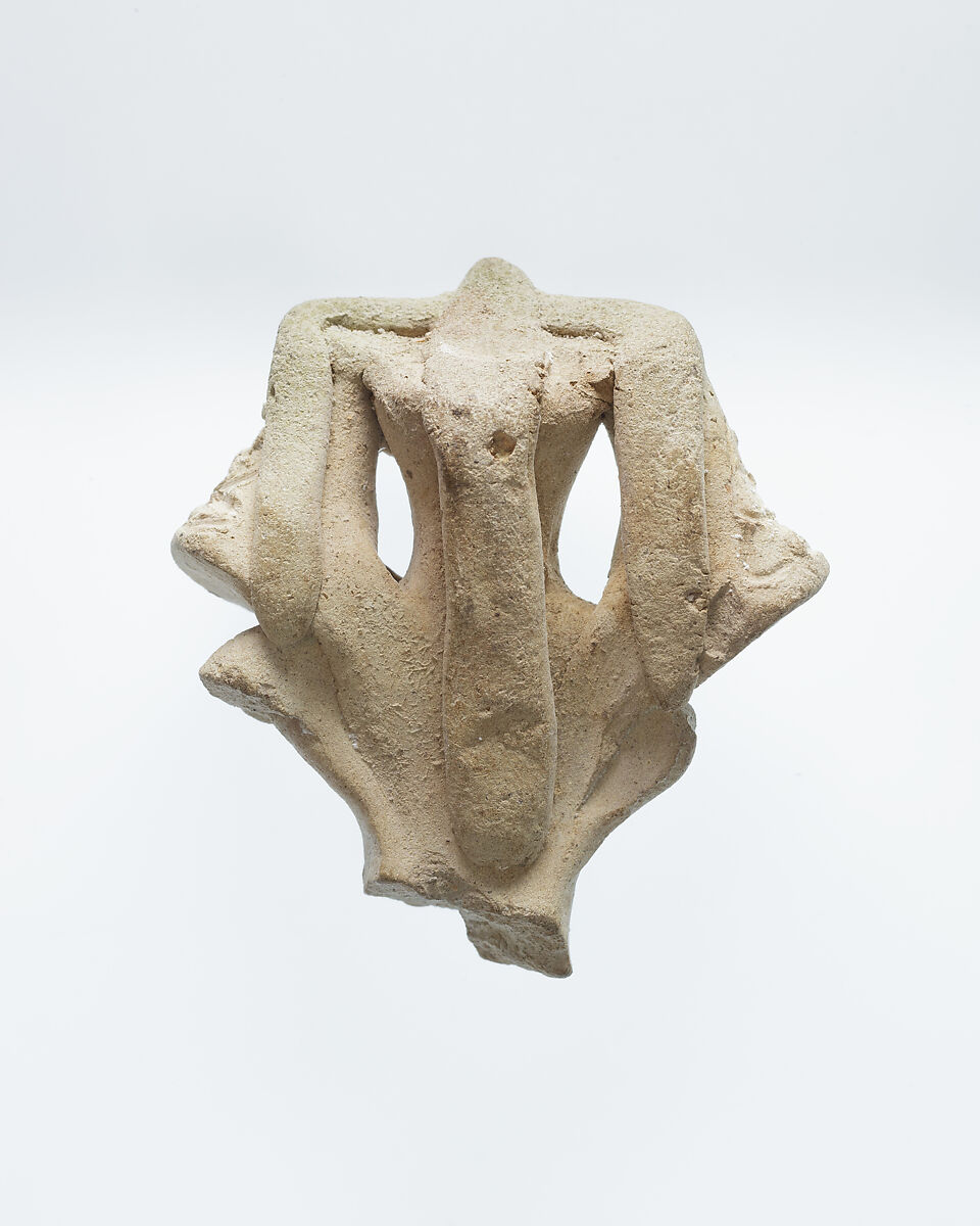 Upper Half of a Female Figurine, Pottery