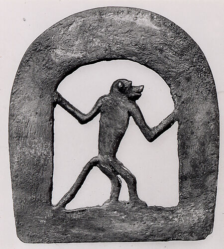 Ax head with cynocephalus
