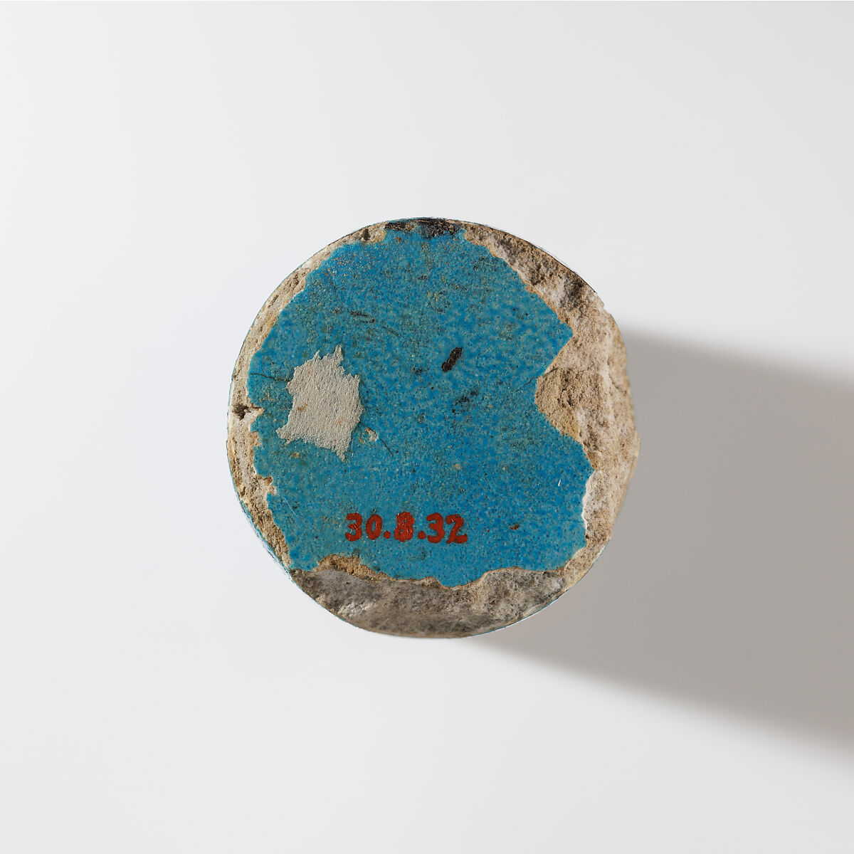 Model of Papyrus Roll from the Tomb of Thutmose IV, Faience