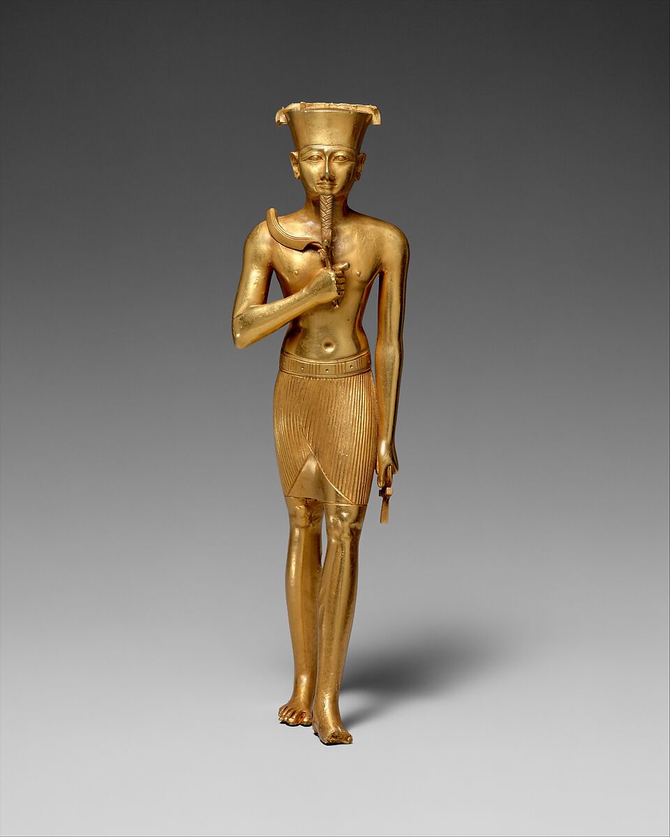 Statuette of Amun, Gold 